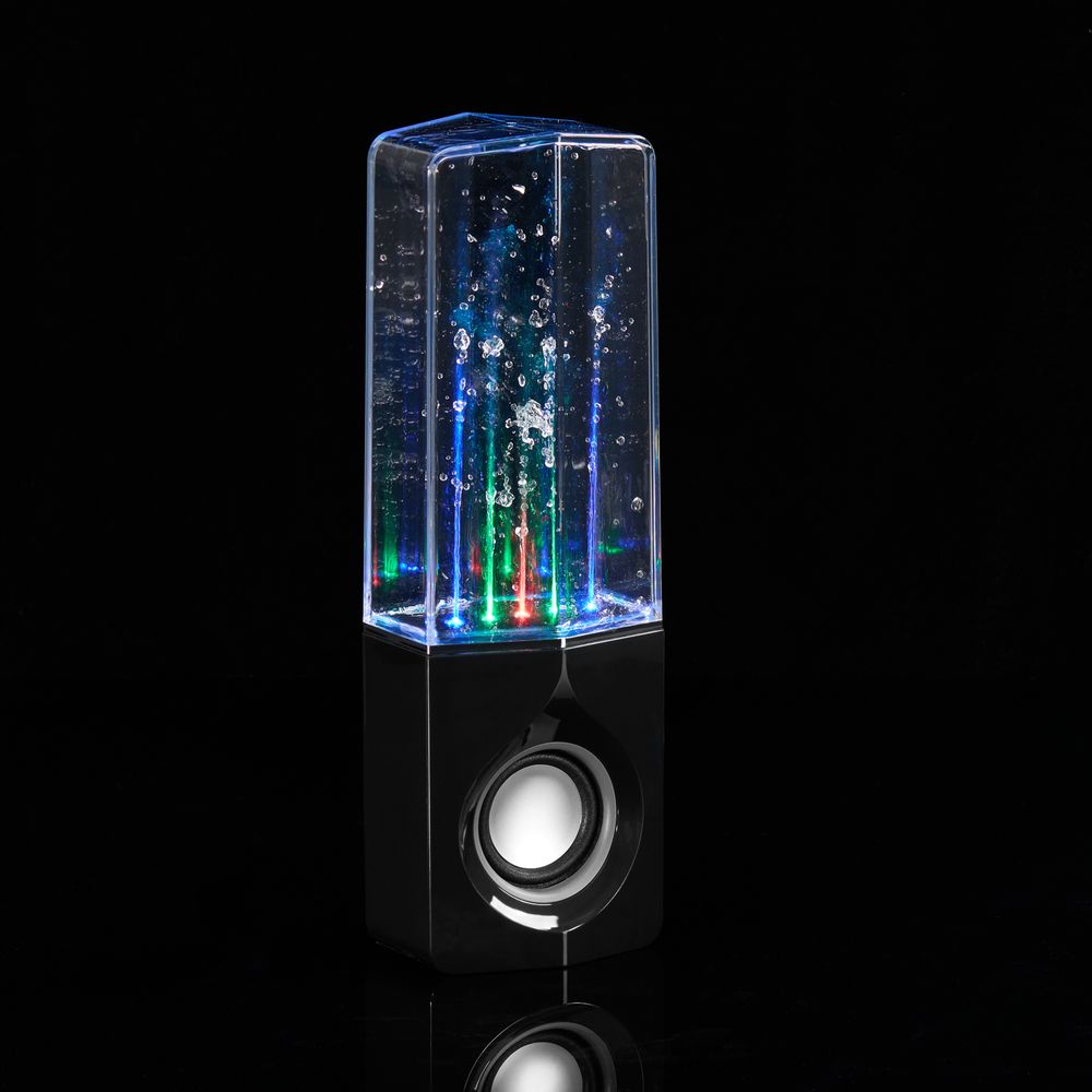 Bluetooth-колонка с поющим фонтаном Fuente, черная в Казани