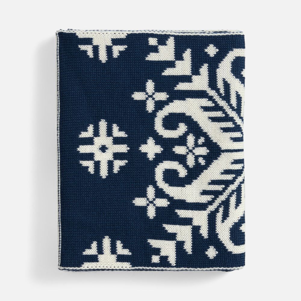 Шарф Wintertude L, синий с белым в Казани