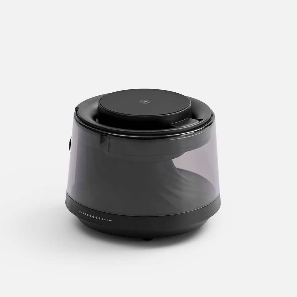 Bluetooth-колонка с подсветкой и беспроводной зарядкой Quantium, черная в Казани
