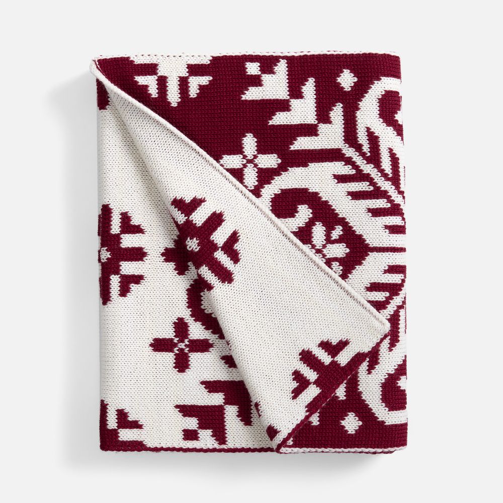 Шарф Wintertude L, красный с белым в Казани