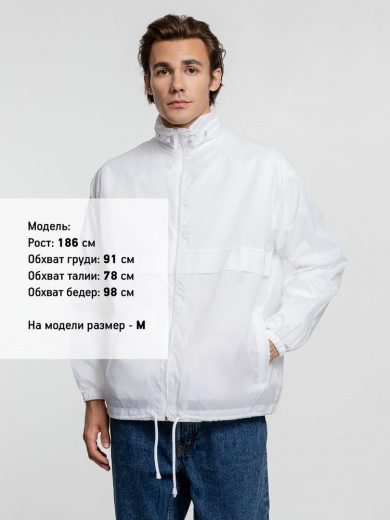 Ветровка из нейлона Surf 210, белая в Казани
